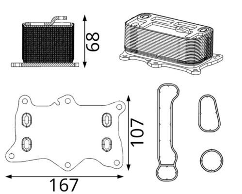 YAG SOGUTUCUSU MERCEDES OM654 W177 W247 W205 C257 W213 C253 V167 W447 B907 B910