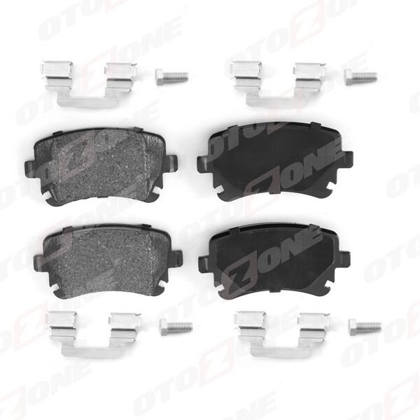 ARKA BALATA VW TRANSPORTER T5 03 >09 > A4 04-09 A6 04-11 A8 03-10 CİVATA TAKIMLI