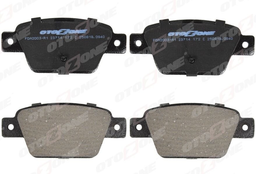 ARKA FREN BALATASI FIAT STILO 02> LINEA 07> BRAVO II 07>14 ALFA ROMEO MİTO 08> MULTIPLA 99> klipsli