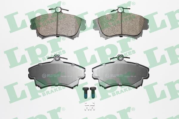 ÖN FREN BALATA MITSUBISHI CARISMA 1.8L GDI 4G93 DA2A 95-> / COLT 1.1L 1.3L 1.5L 04-> / SPACE STAR 1. 6L DG1A 98-> / VOLVO S40 1.6-1.8-1.9-2.0-2.0T 1995-2004
