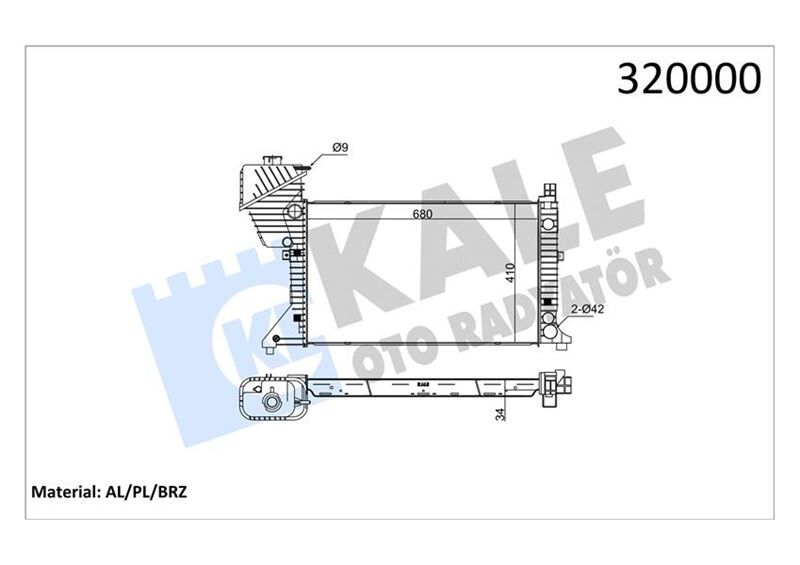 MOTOR SU RADYATORU MERCEDES SPRINTER B901>B904 MANUEL SANZIMAN