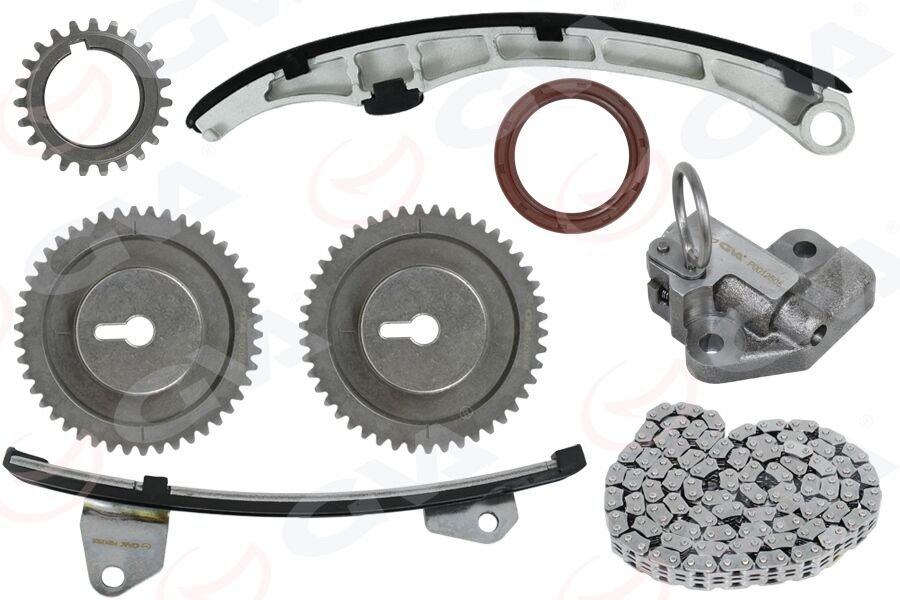 EKSANTRİK ZİNCİR SETİ MAZDA 3 1.6L Z6 BK BL kasa 03-13 / MAZDA 2 1.3L 1.5L ZJ ZY DE kasa 07-15 8 PARÇA