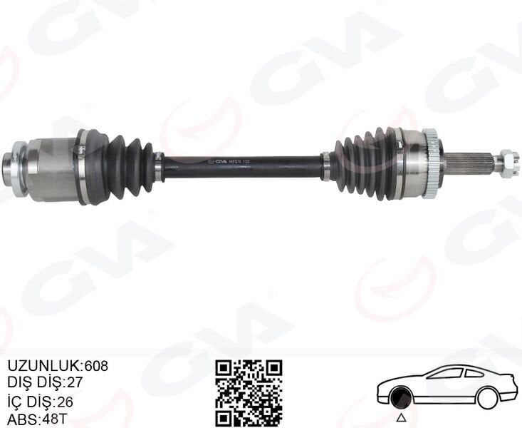 KOMPLE AKS ÖN SAG HYUNDAI TUCSON JM 2.0 CRDI ABSLI 04-10