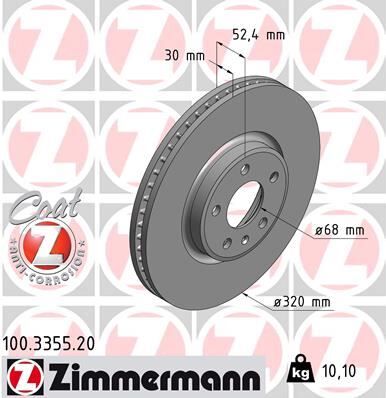 ÖN FREN AYNASI A4-A5-A6-A7-Q5 320x30x28xHAVALI 986479753-DF6148 2 Adet