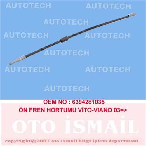 FREN HORTUMU ON MERCEDES VITO W639 03> 5 Adet