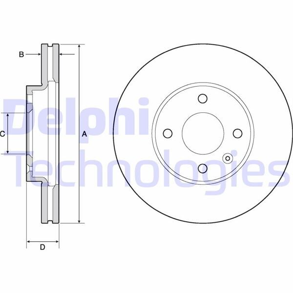 ÖN FREN DİSKİ CHEVROLET AVEO T300 1.2 16v / AVEO T300 1.4 16v 11>14 256X24X60X45.5X4DL HVL 14 JANT