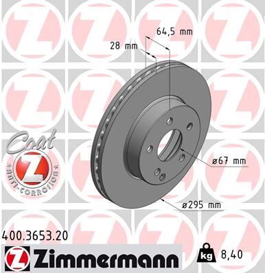 FREN DISKI ON MERCEDES W204 S204 C204 W212 S212 A207 R172 2 Adet