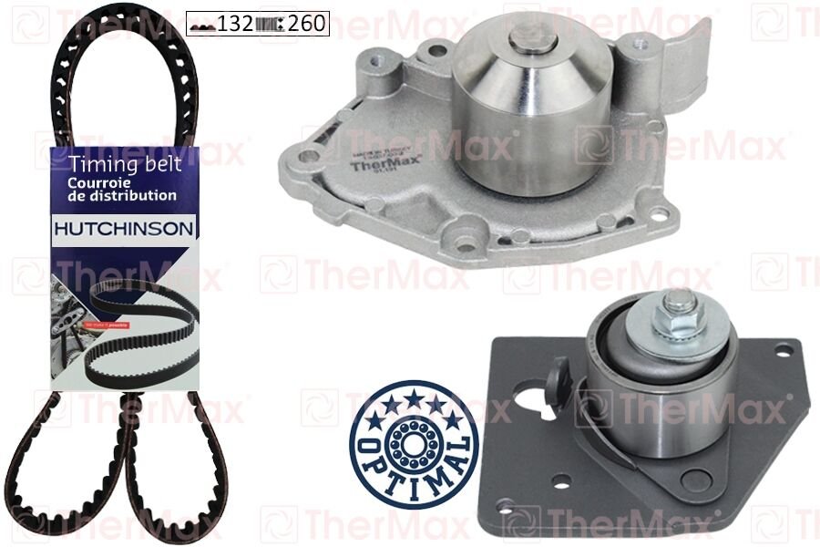 DEVİRDAİMLİ EKSANTRİK GERGİ KİTİ MGN II 2.0 16V F4R -LGN II-TRAFIC-MASTER-MOVANO-VIVARO1.9DCİ T