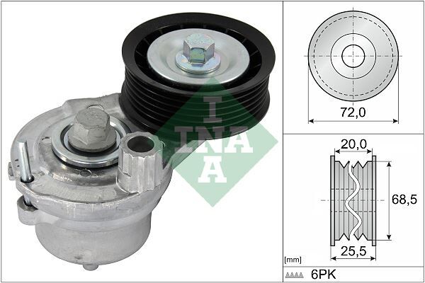 ALTERNATOR GERGI RULMANI KOMPLE KÜTÜKLÜ A2.2 DM CAPTIVA ANTARA
