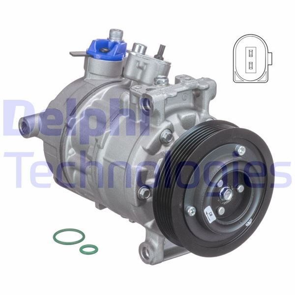 TSP0155465 KLİMA KOMPRESÖRÜ A3 03>ALTEA-CADDY III-OCTAVIA 04>LEON-PASSAT 05>JETTA III-IV-GOLF V-VI