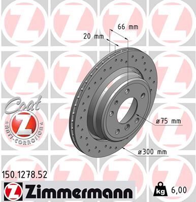 FREN DİSKİ ARKA BMW M5 E34 88>95 E34 V8 4.0 92>96 DELIKLI 2 Adet
