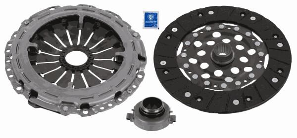 DEBRİYAJ SETİ PEUGEOT P406-P607-P806-EXPERT CITROEN C5-C8-EVASION-JUMPY-FIAT SCUDO-ULYSSE 2.0 HDI- 2 .0 JTD DW10ATED-DW10ATED4