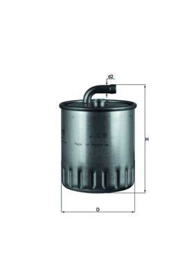 YAKIT FILTRESI MERCEDES OM611 W203 CL203 S203 C209 W463