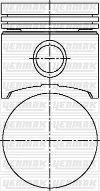 MOTOR PİSTON SEGMAN STD R1227-R1397-R2387-R4 2430-R4 BREAK LONG-R4 F6R 2370-R4 FOURGON NETTA 4 Adet