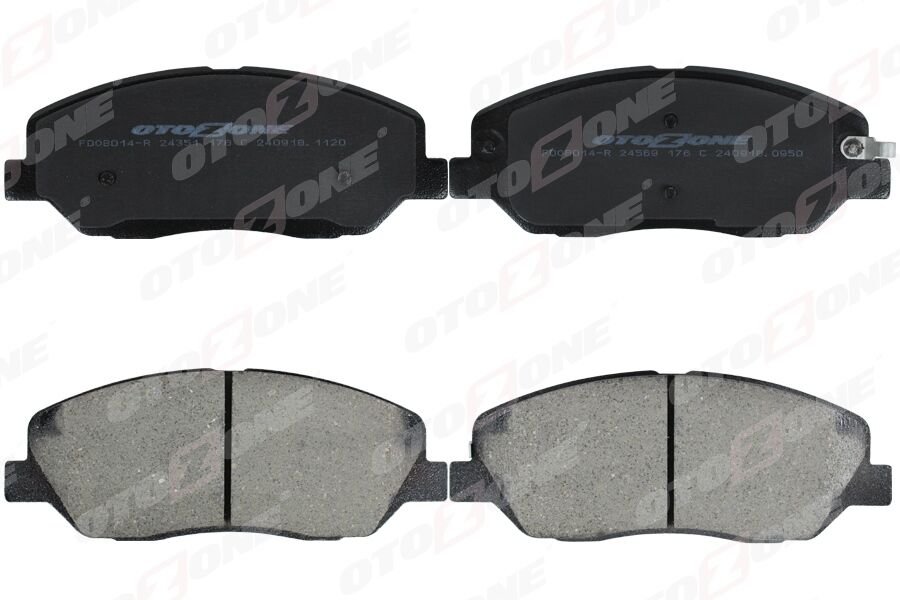 ÖN FREN BALATA HYUNDAI SANTAFE 2.0L 2.2L D4EB CRDi 06-12 / H350 2.5L D4CB CRDİ 15-> / KIA SORENTO 10 -15 / SSANGYONG ACTYON SPORT KORANDO 2.0L Xdi 11-> - Aşınma ikaz soketli