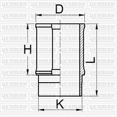 MOTOR GÖMLEĞİ R9-R12 1400 76.00 ÇAP STD 4 Adet