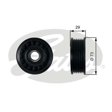 ALTERNATÖR GERGİ RULMANI B-MAX 14>C-MAX II 12>19 FOCUS III 11> 17 1.0 ECOBOOST 1.6TI VOLVO C30 06>1 2 S40 II 04>12 V50 04>10 TEK RULMAN