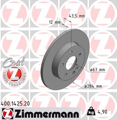 FREN DISKI ON MERCEDES C-CLASS W202 93>00 2 Adet