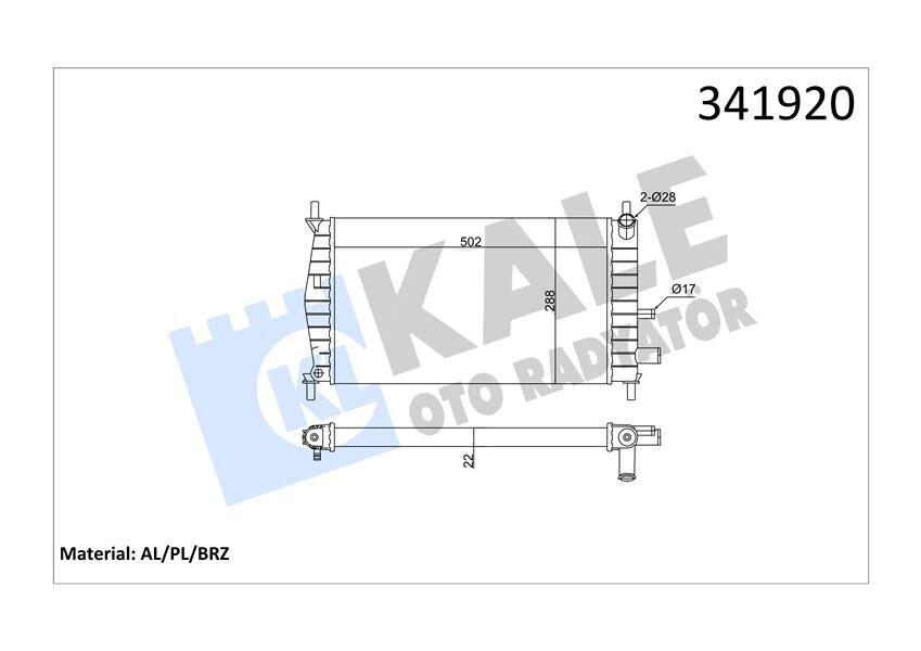 MOTOR SU RADYATORU FIESTA IV 96>02 MAZDA 121 III 1.0 / 1.3 KLIMASIZ