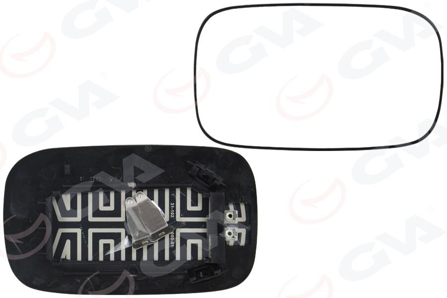 AYNA CAMI ISITMALI CONVEX SAĞ VOLVO V40 II 04>12 V40 06>12