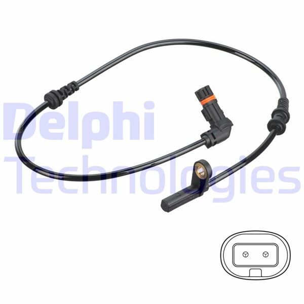 ABS SENSORU ON MERCEDES C-CLASS W204 S204 C204