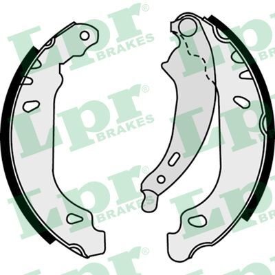 ARKA PABUÇ BALATA CLIO II 98 >05 > SYMBOL II 08 > LOGAN 04 >11 > SANDERO 08 >11 > 180x40