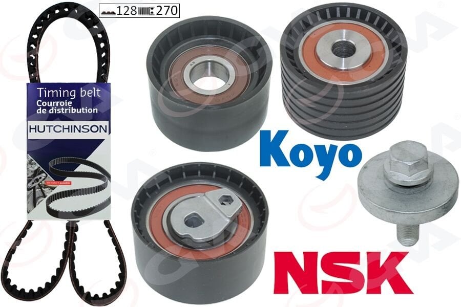 EKSANTRİK GERGİ KİTİ 128x270 LAGUNA 98-01 -MEGANE 99 -SCENIC 00-03 -ESPACE III 1.8-2.0 16V