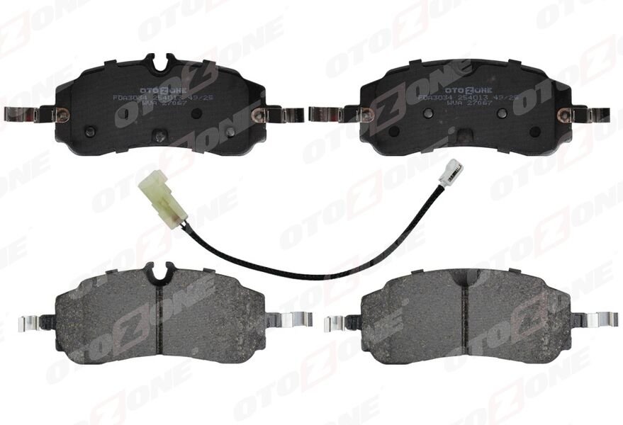 ARKA FREN BALATASI YENI TRANSIT CUSTOM V710E 23>