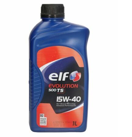 MOTOR YAĞI EVOL. 500 TS 15W40 12B 1 LİTRE ELF 1TR 12 Adet