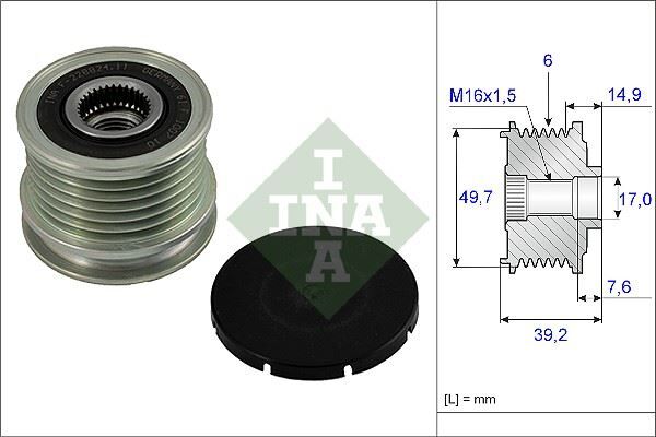 ALTERNATOR KASNAGI MERCEDES W202 W210 W638 B901>B904
