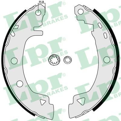 ARKA PABUÇ BALATA MAREA 96-02 BRAVO 96-10.01 BRAVA 96-01 ALFA 145 96-01 146 96-01 203x38