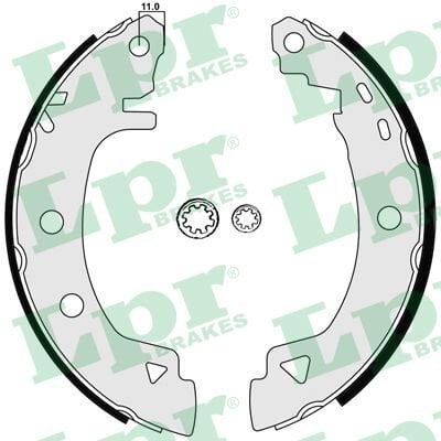 ARKA PABUÇ BALATA MAREA 96-02 BRAVO 96-10.01 BRAVA 96-01 ALFA 145 96-01 146 96-01 203x38