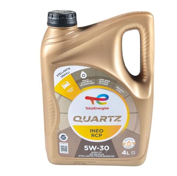 MOTOR YAĞI TOTAL QUARTZ INEO RCP 5W30 3B 4 LİTRE 236137 3 Adet