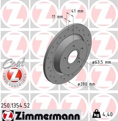 ARKA FREN DISKI AYNA FOCUS II04>11 C-MAX 07>09 VOLVO V50 04>12 C30 06>12 C70 II 05>13 S40 II 04>04>12 17 JANT - 16 JANT DÜZ 280mm 5 BİJON 2 Adet