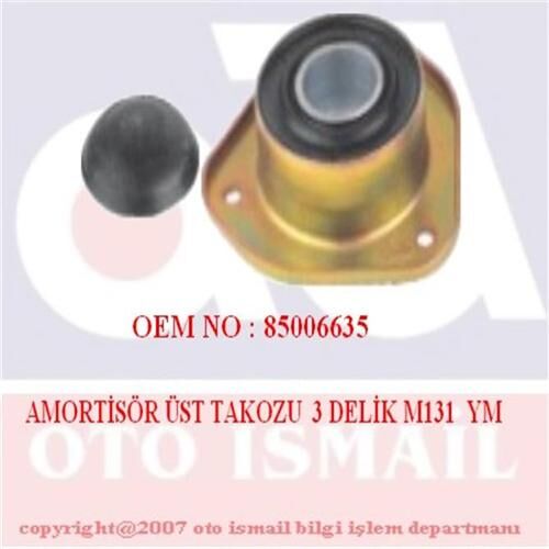 AMORTİSÖR TAKOZU 3 DELİK M131 DKŞ YM 2 Adet