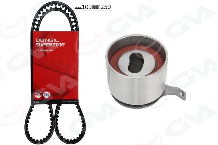 TRİGER KAYIŞ SETİ EKSANTRİK SETİ CHEVROLET AVEO KALOS 1.2L B12S1 T200 T250 T255 04-08 / DAEWOO MAT IZ 1.0L B10S1 M200 05-> / SPARK 1.0L 06-> 109x250