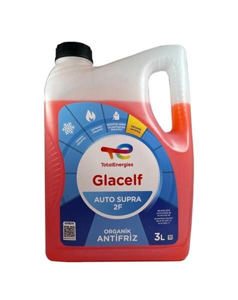 ANTİFRİZ KIRMIZI TOTAL GLACELF AUTO SUPRA 2F 5B 3 LİTRE 5 Adet