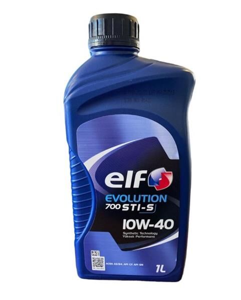 MOTOR YAĞI ELF EVOLUTİON 700 STI-S 10W40 12B 1 LİTRE 12 Adet