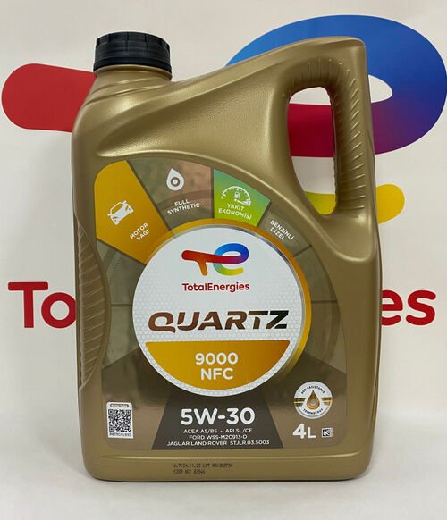 MOTOR YAĞI TOTAL QUARTZ 9000 NFC 5W30 3B 4L 3 Adet