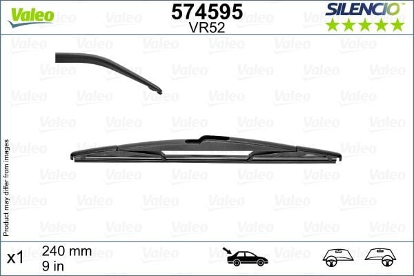 ARKA SİLECEK PEUGEOT P5008 16> RENAULT MEGANE IV-TALISMAN X1 240 MM