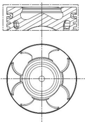 MOTOR PİSTON SEGMAN STD -0.20 69.60 mm 90BG DOBLO-FİORİNO-LINEA-GRANDE PUNTO-ASTRA 1.3D MJET 1.3 CDTI EURO 5