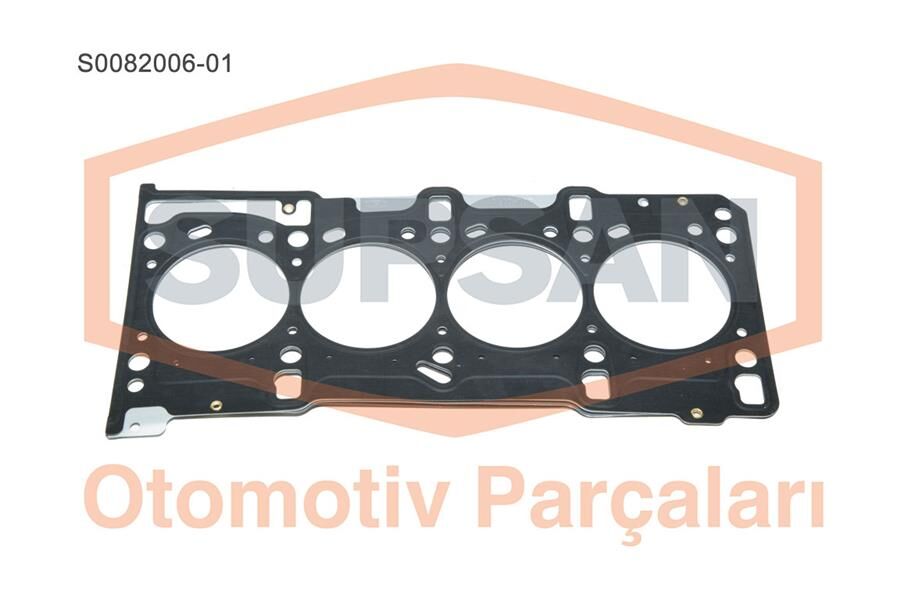 SİLİNDİR KAPAK CONTASI 0.82mm ASTRA H-ASTRA J-CORSA C-D-E MERIVA A-B AVEO-LINEA-PUNTO-FIORINO-EGEA DOBLO-NEMO-BIPPER 1.3 CDTI MTJ-DTH-DT-DTE-DTJ-DTN-DTR-JTD-HDI-FHZ 1 ÇENTİK -55278855
