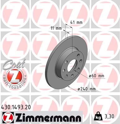 ÖN FREN AYNASI CORSA C 1.0-1.2 16V 01>11 240x11x4DL DOLU 2 Adet