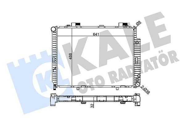 MOTOR SU RADYATORU MERCEDES E-CLASS M111 W210 S210 KLIMALI