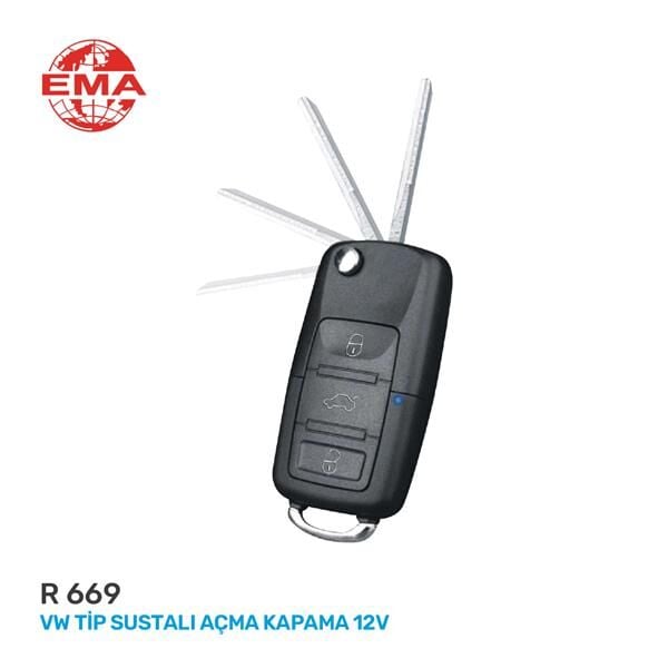 UZAKTAN AÇMA KAPAMA ÜNİTESİ SUSTALI TİP RENKLİ MAVİ-SARI-KIRMIZI