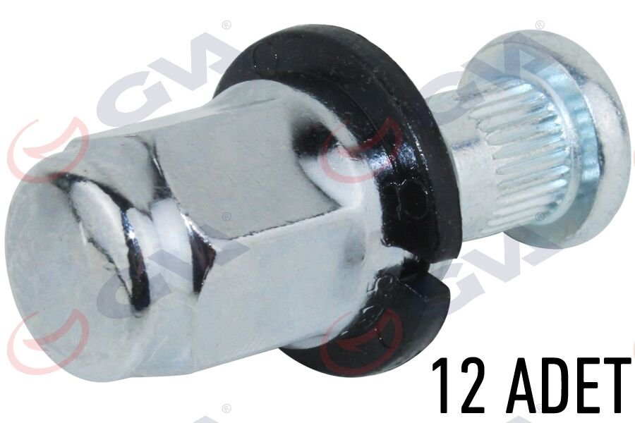 BİJON SAPLAMA SOMUN TAKIMI HONDA CİVİC 12.5 FREZE PAKET 12 12 Adet