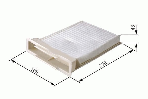 POLEN FİLTRESİ CLIO III-MODUS-TWNG-MICRA III-NOTE-SANDERO-DUSTER 1.2 16V-1.4-16V-1.6-1.6 16V-1.5DCI