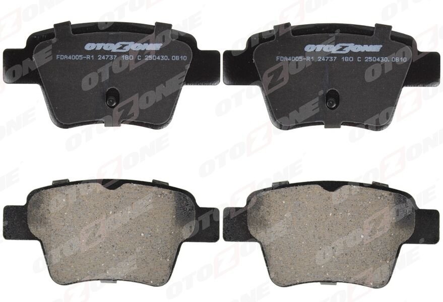 ARKA FREN BALATASI PEUGEOT P307 00> P307 SW 02> P307 CC 03> P207 06> CITROEN C4 04>08> KÜÇÜK TİP