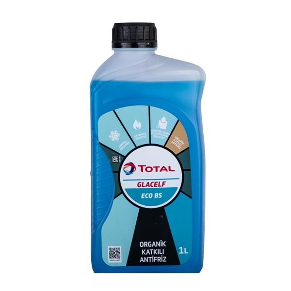 ANTİFRİZ MAVİ TOTAL GLACELF ECO BS 2F 12B 1 LİTRE 12 Adet