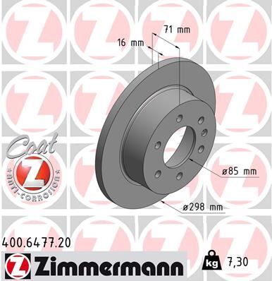 FREN DISKI ARKA MERCEDES SPRINTER B906 B907 B910 . VW CRAFTER 30-35-50 2 Adet